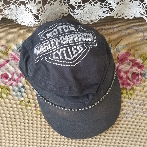 Harley-Davidson Accessories - Harley Bedazzled Cadet Cap